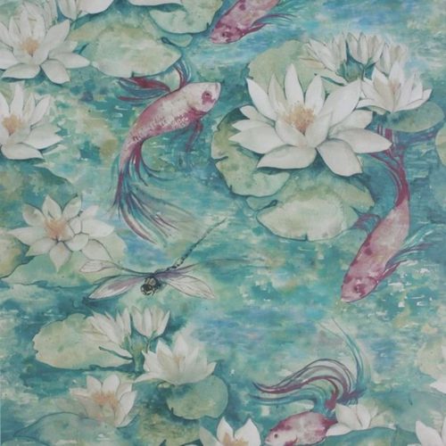 Water Lily Jade W7148-02